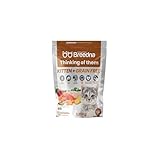 BREEDNA - KITTEN+ 1.25Kg|Croquettes Hypoallergéniques pour Chatons au Poulet et au Saumon| Idéal pour Toutes les Races avec Acides Aminés,Minéraux et Vitamines |Nourriture pour Chatons jusqu'à 12 Mois