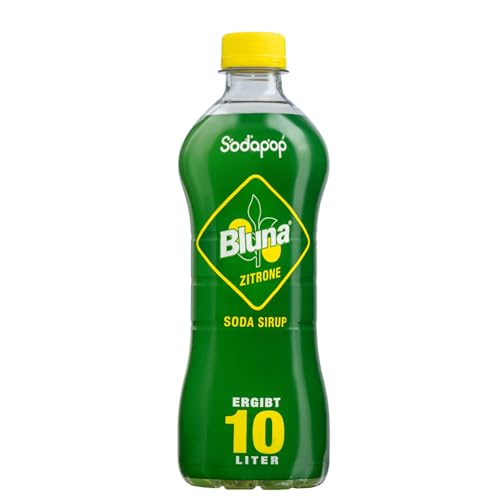 SODAPOP BLUNA Zitrone Sirup 500ml für 10 Liter