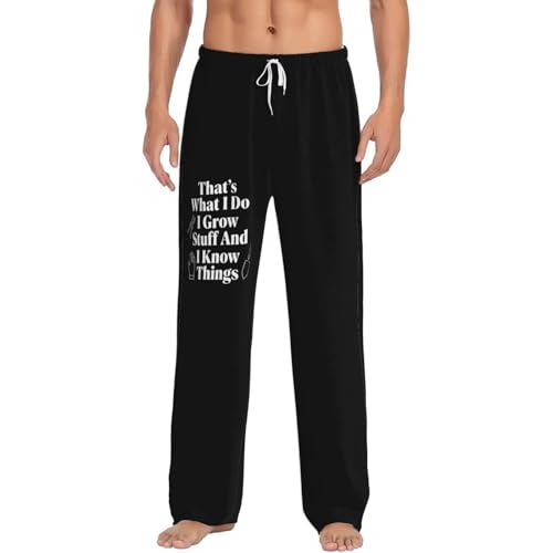 Cdiusto Thats What I Do I Grow StuffUltra-Soft Flannel Pajama