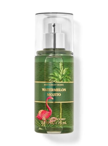 Bath & Body Works Watermelon Mojito Fine Fragrance Mist Travel Size Mini Purse Spray 2.5 Ounce (Watermelon Mojito)