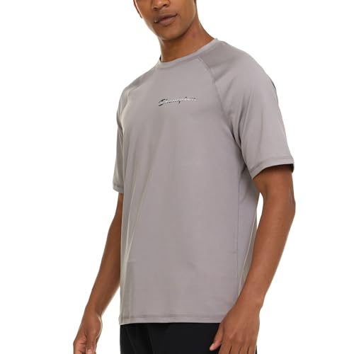 Champion Rash Guard for Men Short Sleeve, Mens Swim Shirt, Sun Shirt UPF+ 50 UV Protection, SPF Quick Drying Rashguard4