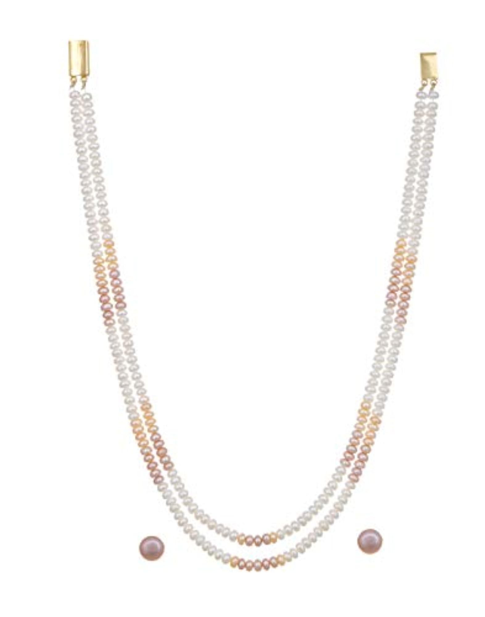 Women's White Hyderabad Necklace Chain