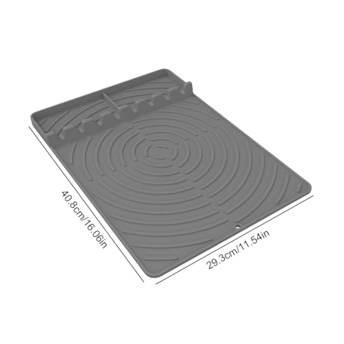 Alfombrilla de silicona para barbacoa resistente al calor y reutilizable para fácil limpieza 7