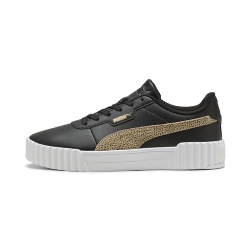 PUMA Carina 3.0 TOPCAT - Tenis para Mujer, Almendra Tostada Negra, Talla 6.5 de Reino Unido, Almendra Tostada Negra, 40 EU