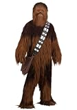 Adult Star Wars Authentic Chewbacca Costume with Mask, Gloves, and Bandolier Cosplay Outfit for Halloween Large/X-Large