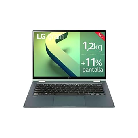 LG gram 14T90Q-G.AA79B - Portátil Ultraligero Convertible 2en1 Cover