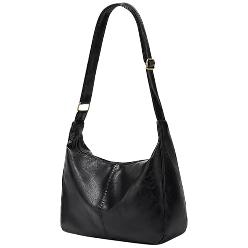 Image of Hobo Bags for Women, Vegan Leather Shoulder Handbag Tote Bag