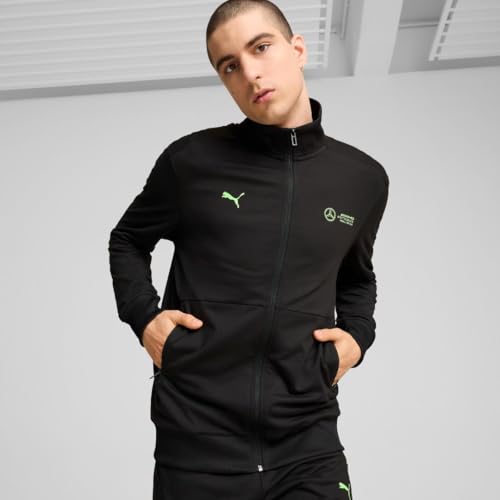 PUMA Men's Standard Mercedes AMG Petronas Formula 1 CLOUDSPUN Jacket, Black AH243