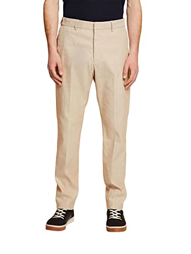 ESPRIT Collection Herren 023eo2b302 Anzughose, 254/Khaki Beige 5, 94 EU