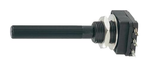 POTENTIOMETER, ROTARY, 1 GANG, 100 OHM, Rotary Potentiometers Resistors (PC16SH-10IP06-101A2020-TA) Pack of 1