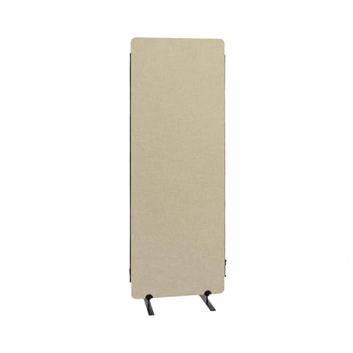 Keemute 吸音パーテーション 高さ160cm幅60cm モジュール式 ファスナー連結式 間仕切り 吸音 遮音 防音 1枚から 薄いゴールドの商品画像（Amazon）