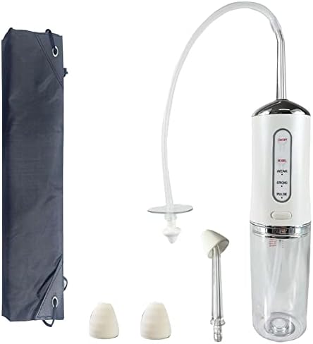 KYZETJD Electric Nasal Irrigator – Automatic Nasal Irrigation System for Sinus Relief and Rinse, Portable Sinus Irrigation System for Home, 3 Irrigation Modes – Nose Cleaner for Adults (White)
