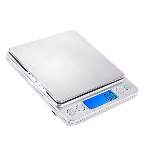 Báscula digital pequeña con precisión 0.01g 2kg/3kg/500g miniatura 1