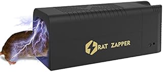 Careland Electric Rat Trap Effective Humane Indoor Mouse Trap Killer Upgraded Instantly Kill Rodent Zapper for Rats Mice with Powerful Voltage