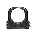 Produktbild tecuro Rohrschelle 40 mm - schwarze PP Rohrschelle für PVC-U und Poolflex Rohre -temperaturbeständig bis 75°C, erweriterbar, RSPP - 40