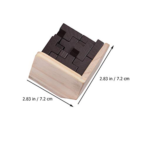 NUOBESTY Quebra-Cabeça de Madeira de Luxo 3D Teaser Kongming Bloqueio Gavetas Mágicas de Madeira Pre