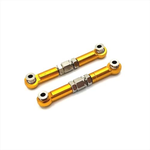 Pièces de rechange MJX H6 16207 16208 16209 16210 avec tige direction métal jaune
