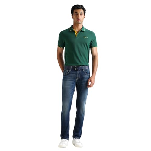 Image of Pepe Jeans Men's Cotton Regular Fit T-Shirt