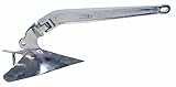  Yacht Steel Edelstahl Pflugscharanker, hochglanzpoliert, 27kg AISI316/A4