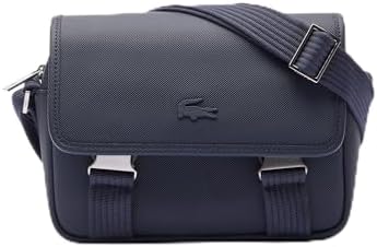 Lacoste ブラックミニメッセンジャーバッグ完売品 NH4858HC-021 Lacoste ブラックミニメッセンジャーバッグ完売品 NH4858HC-021