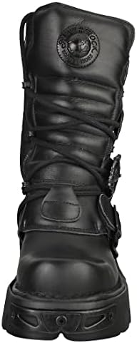New Rock Shoes - All Black Boots with Reactor Soles - UK 5 - Black | Image 2