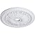 Ekena Millwork CM27TO Tomango Egg & Dart Ceiling Medallion, 27 7/8"OD x 3 7/8"ID x 2 1/2"P, Factory Primed