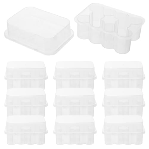 Caja protectora para suero de 3ml y almacenamiento de frascos de muestra plásticos transparentes