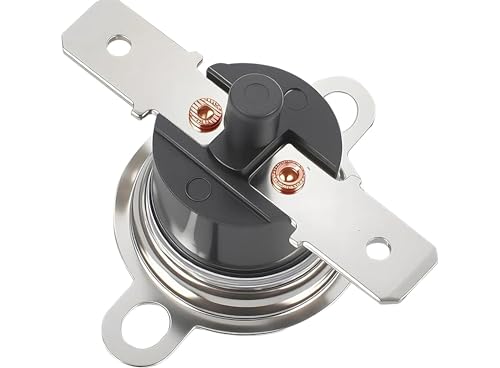 1 Pack 2394367602 Resettable Thermal Switch, Compatible with Bradford White Water Heaters, Replacement for 239-43676-02 & 415-43676-02, KSD301 130°C/266°F Auto-Reset Thermal Cutoff Switch Fits M-I-503
