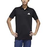 Adidas Mens Designed 2 Move 3-Stripes Polo Shirt Black/White Medium