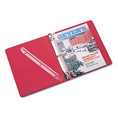 (6 Pack Value Bundle) Rubt02802 3-Hole Punched Plastic Edge Strip Magazine Holders For Ring Binders, 12/Pack #TOP1