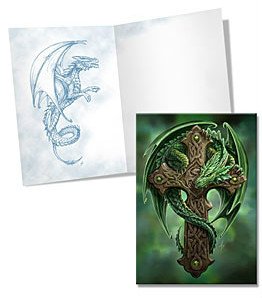 Eastgate Resource - Woodland Guardian by Anne Stokes - Tree Friendly Greetings Card AN08