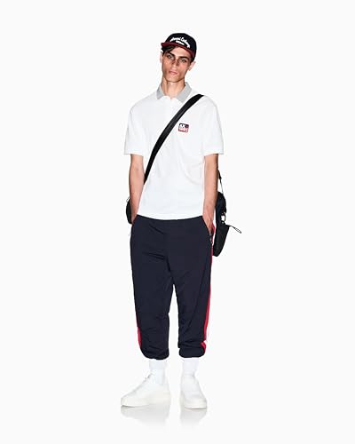 Polo Armani Exchange con logo pequeño miniatura 3