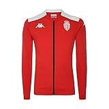 Temporada: 21/22 Kappa Arun Pro 5 AS Monaco Abrigo de vestir, rojo/blanco, 12 años Unisex Adulto