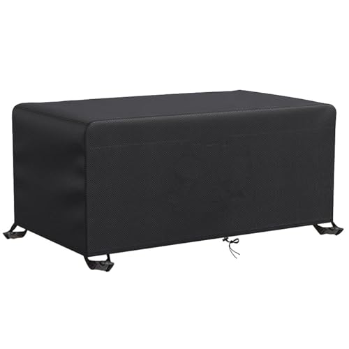 AEXOIO 290x235x15cm/Länge x Breite x Höhe Abdeckplane Gartenmöbel,Abdeckung Gartenmöbel Winterfest,600d Oxford Gewebe Plane Für Gartenmöbel,Loungemöbel,Winterfest, Winddicht,Anti-UV