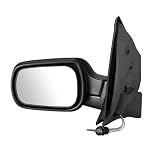 TUTTO PER QUATTRO, Specchietto Retrovisore Per Ford Fiesta (Jhs) 2002-2008, Nero Opaco (DESTRO)