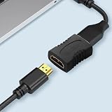 Adapter żeński, zestaw wysokiej rozdzielczości, solidne małe adaptery 1.1 cm, złącze wideo z prostą głowicą, przenośne akcesoria audio do domu, komputera i telewizora, wyświetlacz 4K HDR