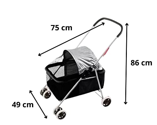 Stefanplast Carrinho Baby Dog Multicor American Pets