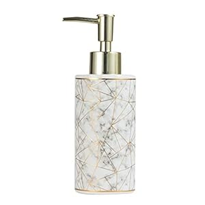 Ceramic Liquid Soap Dispenser for Bathroom & Kitchen