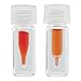 Wheaton Science Products 224628 Amber Borosilicate Glass E-Z Vial, Screw Top, Step, 1.8 mL Capacity (Case of 1000)
