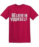 Be You Believe in Yourself Shirt for Men Women Kids Motivational Inspirational T Shirt S Heather Red