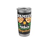 Family 2026 Vibes Making Memories Together Summer Beach Trip Stainless Steel Insulated Tumbler