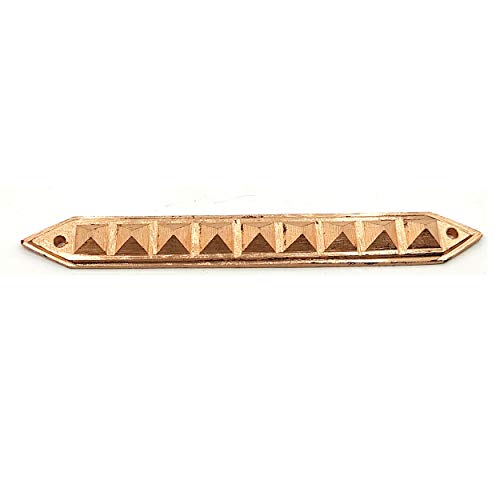 Image of Plus Value Copper Vastu Pyramid Divider Patti Strip 100x Powerful Vaastu Remedies for Toilet Defect, Dividing Space to Cure Vastu Defects