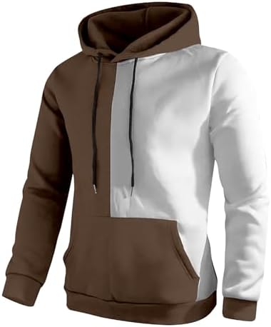 Mens Fashion 3D Casual Part Print Hooded Pullover Long Sleeve Drawstring Hooded Sweater Tops Outdoor Warm
