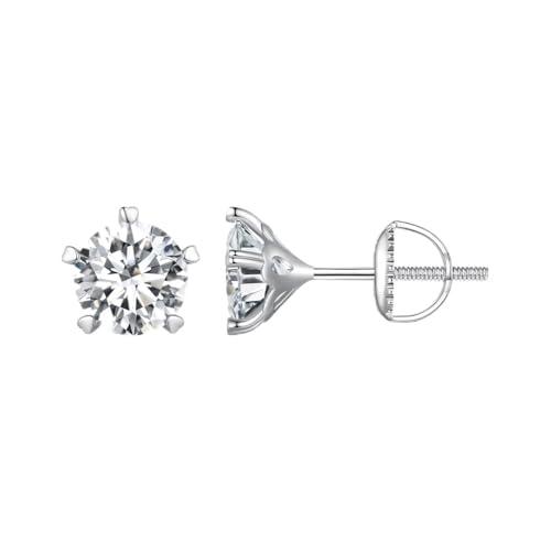 Moissanite diamant de laboratoire VVS1 rond brillant pour un cadeau inoubliable