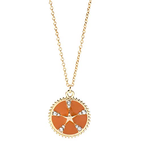 Collier chaîne de clavicule avec pendentif pièce originale pentagramme - 5
