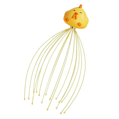 Bajbumgn Scrather head, cuoio capelluto di massaggiatore | Massaggio alla testa - Scratch di capelli portatili per anziani donne uomini adolescenti per animali domestici che toettano la casa