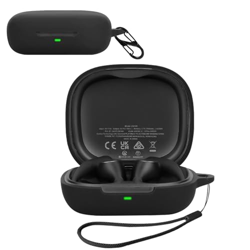 For EarFun OpenJump P[X [HVUYAL] h~p̃tbN𓋍ڂ y LYh~ ho ɂ _炩ȃVJQ̃X|[cN[ȃfUC Ռ z X \tg P[XJo[ h~ی(ubN)