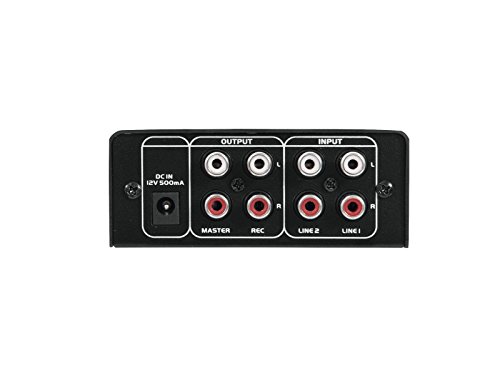 OMNITRONIC GNOME-202 Mini-Mixer schwarz | 2-Kanal-DJ-Mixer im Miniaturformat | Extrem leichter und kompakter DJ-Mixer… - Image 5