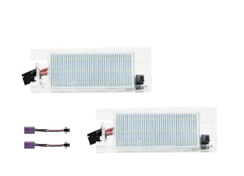 Luz LED de matrícula Canbus anti-error para Opel Astra J H Insignia Corsa C D Zafira B