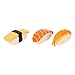 Zerodis 3Pcs Dog Squeaky Toys Sushi Dog Toy Squeaky Dog Toys Simulation Sushi Shape Soft Latex Dog Squeaky Food Toys for Small and Medium Dogs Simulation Sushi